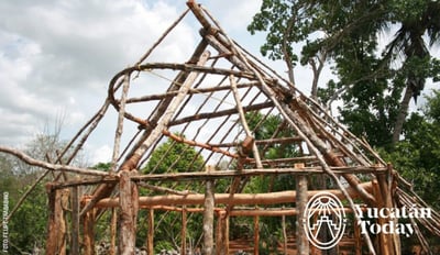 arquitectura de la casa maya