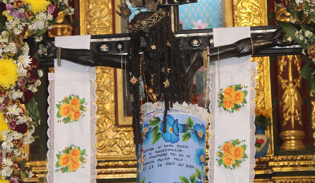 Cristo de la Transfiguración de Chumayel Yucatan