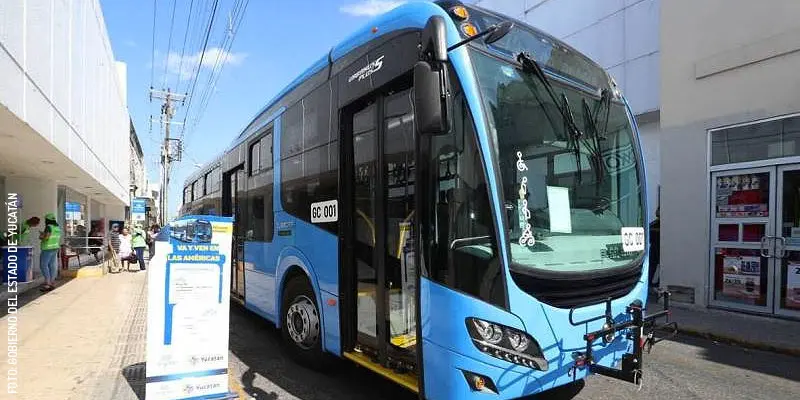 Autobús de Va y Ven, el transporte nuevo y moderno en Mérida